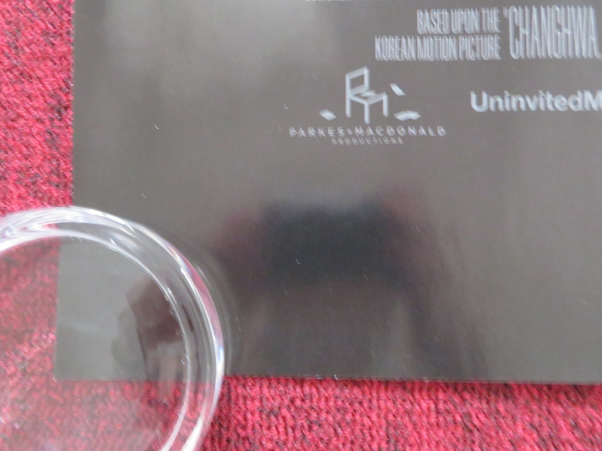 THE UNINVITED UK QUAD (30"x 40") ROLLED POSTER EMILY BROWNING A. KEBBEL 2009 Rendezvous Cinema Movie posters