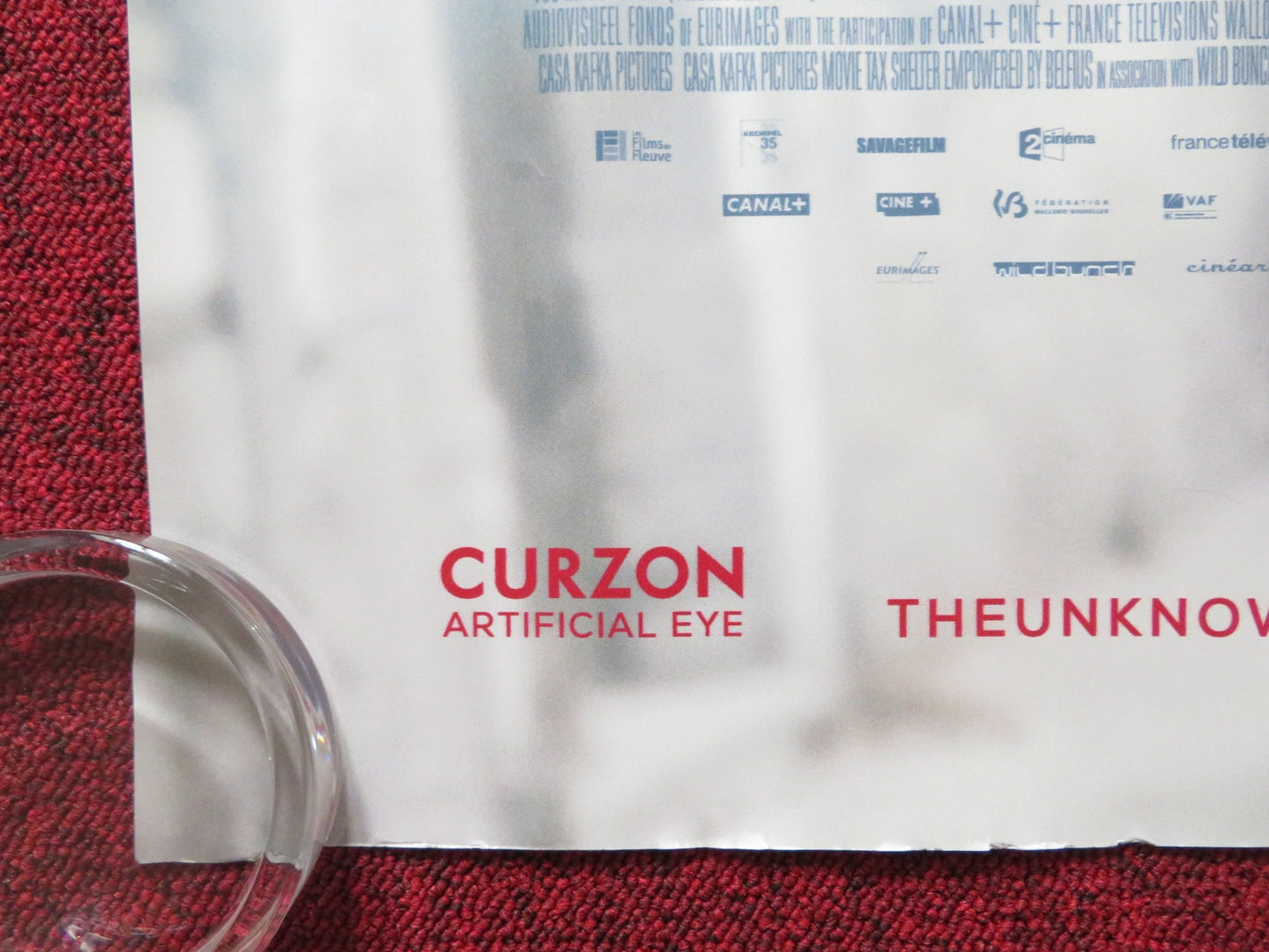 THE UNKNOWN GIRL UK QUAD (30"x 40") ROLLED POSTER ADELE HAENEL O. BONNAUD 2016 Rendezvous Cinema Movie posters