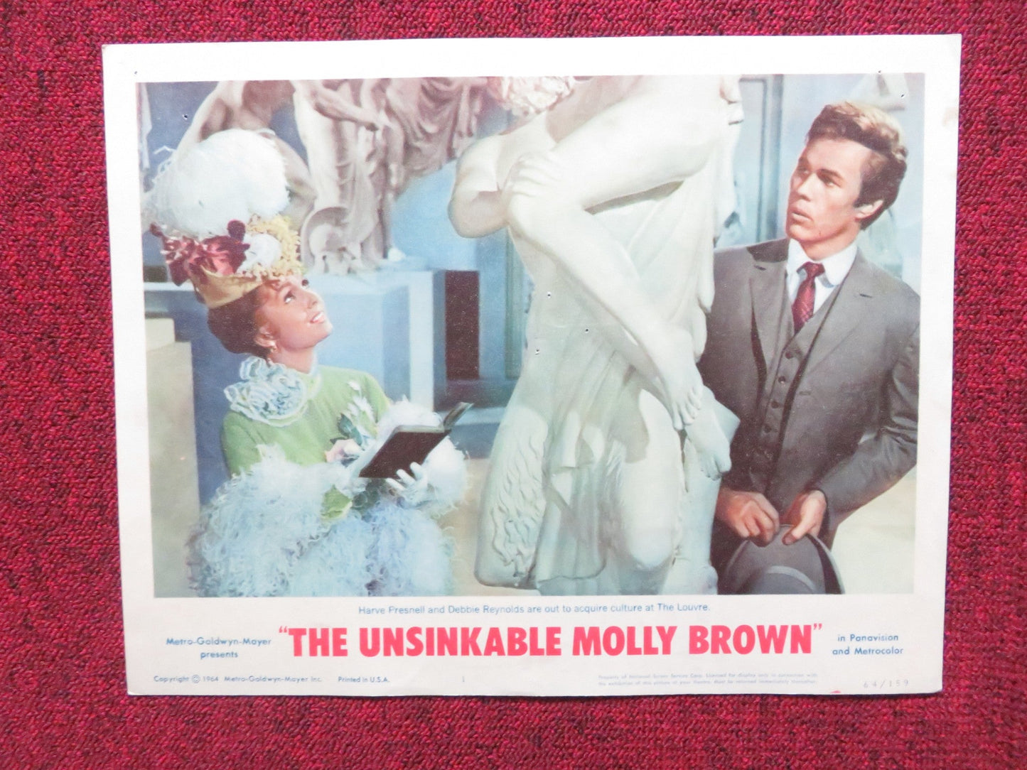 THE UNSINKABLE MOLLY BROWN US LOBBY CARD FULL SET DEBBIE REYNOLDS 1964 Rendezvous Cinema Movie posters