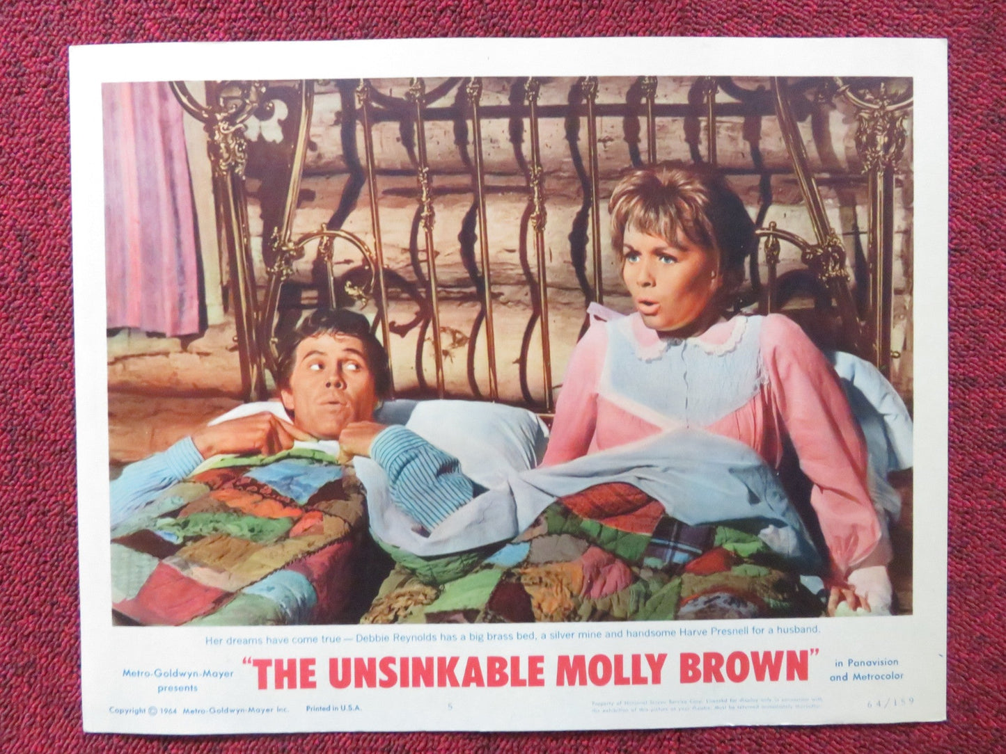 THE UNSINKABLE MOLLY BROWN US LOBBY CARD FULL SET DEBBIE REYNOLDS 1964 Rendezvous Cinema Movie posters