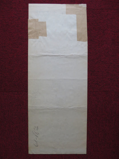 THE UNSTOPPABLE MAN US INSERT (14"x 36") POSTER CAMERON MITCHELL M GORING 1961 Rendezvous Cinema Movie posters