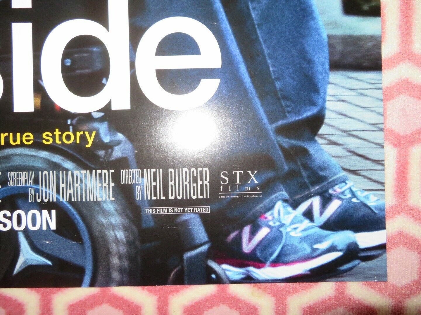 THE UPSIDE US ONE SHEET ROLLED POSTER KEVIN HART NICOLE KIDMAN 2017 Movie posters