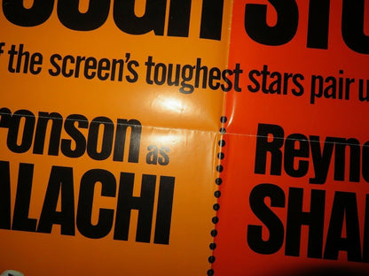 THE VALACHI PAPERS SHAMUS DOUBLE BILL US ONE SHEET POSTER BRONSON 1973 Movie posters