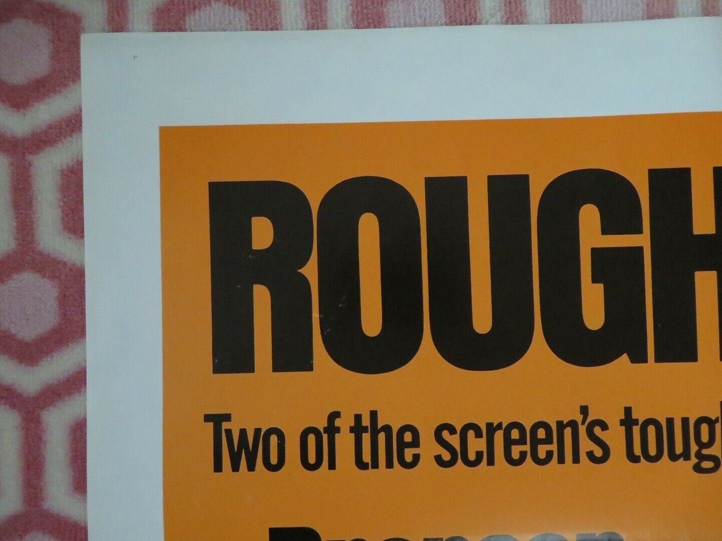 THE VALACHI PAPERS SHAMUS DOUBLE BILL US ONE SHEET POSTER BRONSON 1973 Movie posters