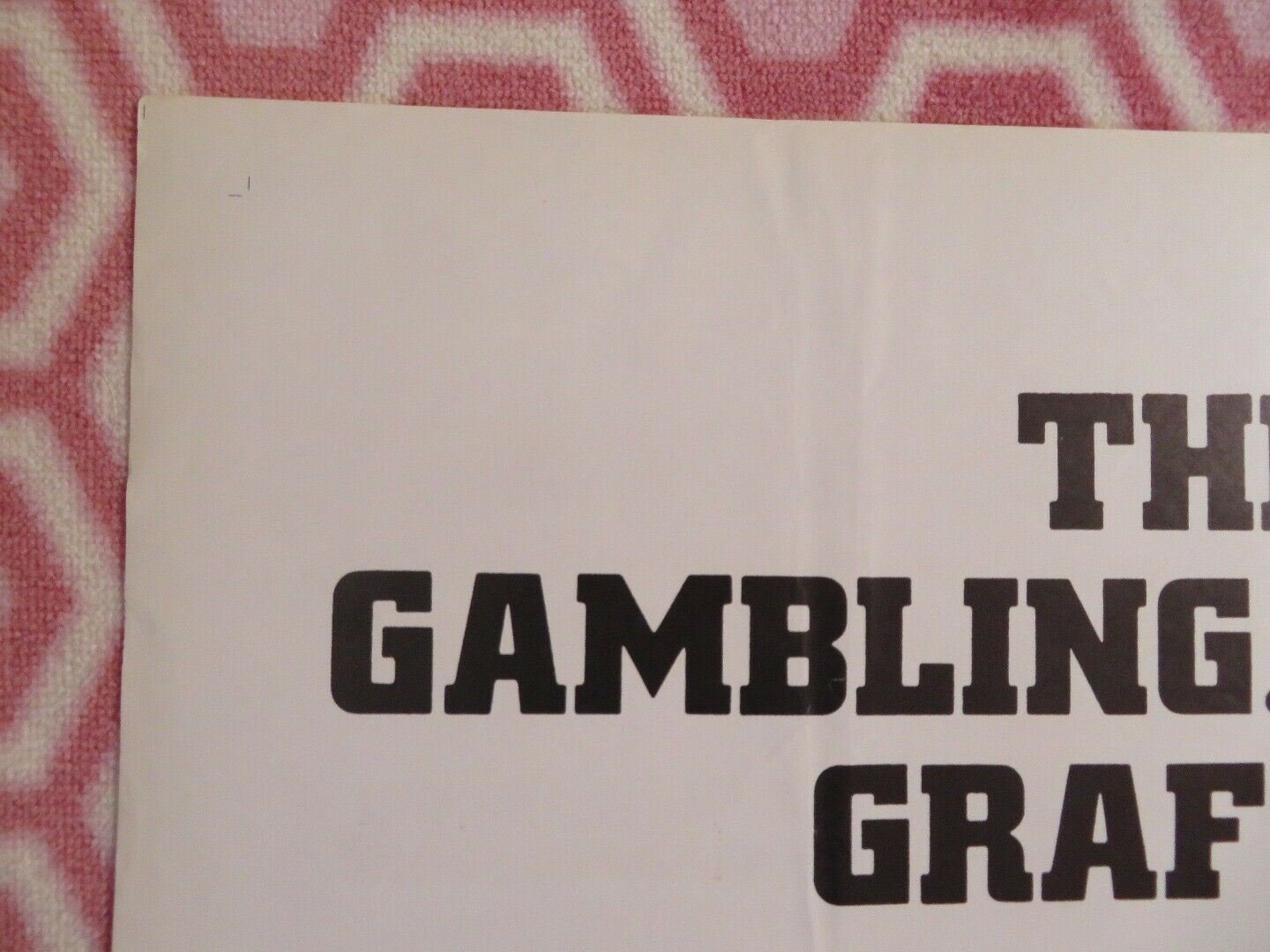 THE VALACHI PAPERS US ONE SHEET POSTER CHSRLES BRONSON LINO VENTURA Movie posters