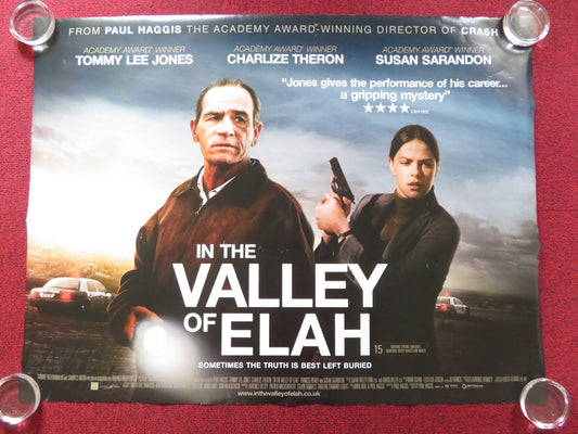 THE VALLEY OF ELAH UK QUAD ROLLED POSTER TOMMY LEE JONES CHARLIZE THERON 2007 Rendezvous Cinema Movie posters
