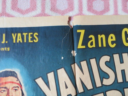 THE VANISHING AMERICAN FOLDED US ONE SHEET POSTER SCOTT BRADY AUDREY TOTTER '55 Movie posters