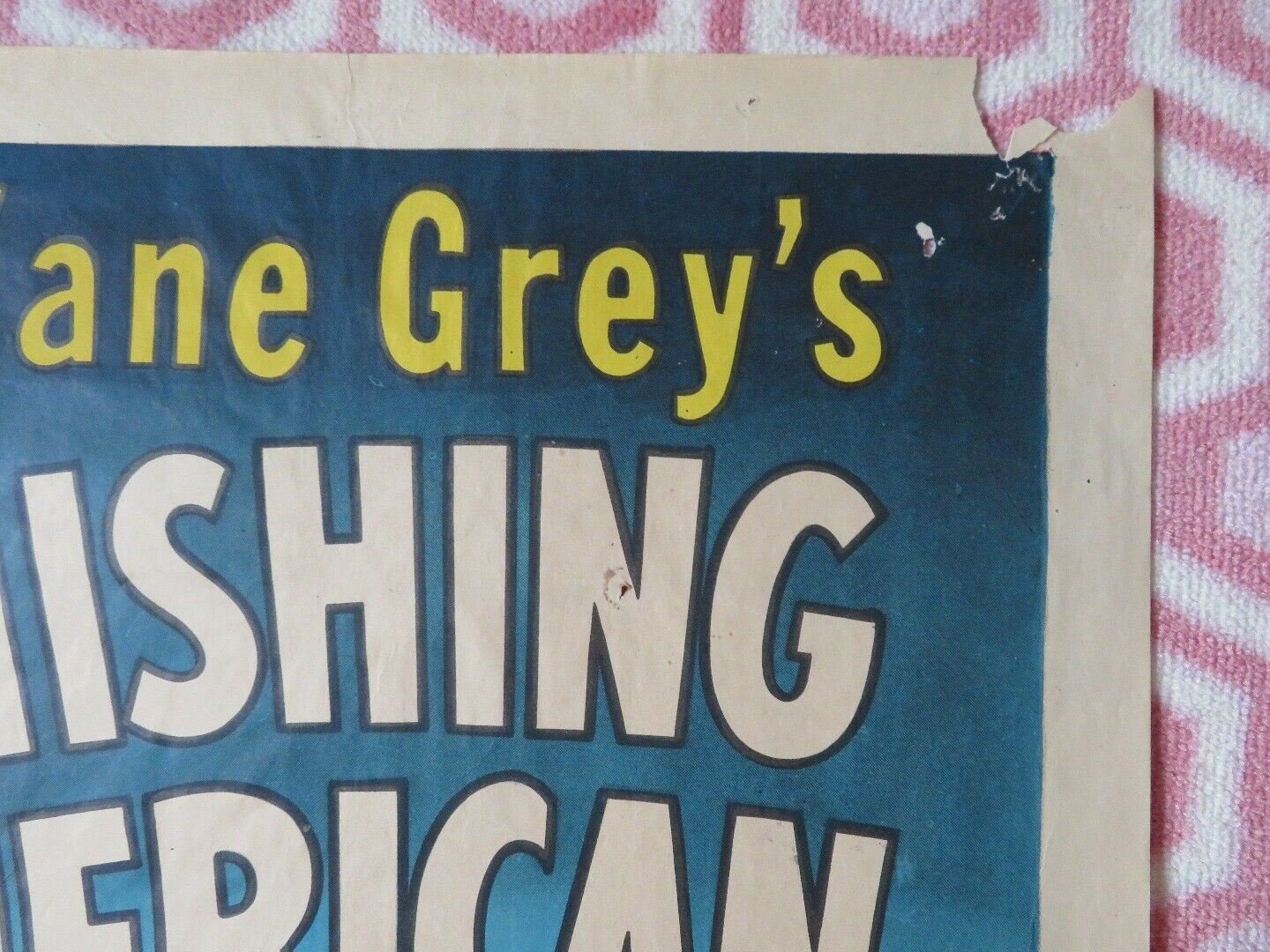 THE VANISHING AMERICAN FOLDED US ONE SHEET POSTER SCOTT BRADY AUDREY TOTTER '55 Movie posters