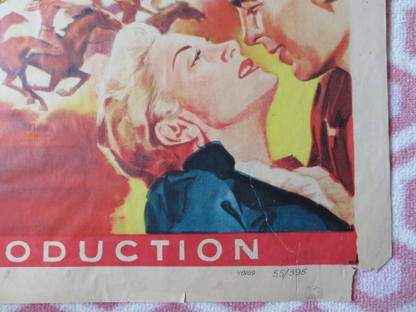 THE VANISHING AMERICAN FOLDED US ONE SHEET POSTER SCOTT BRADY AUDREY TOTTER '55 Movie posters