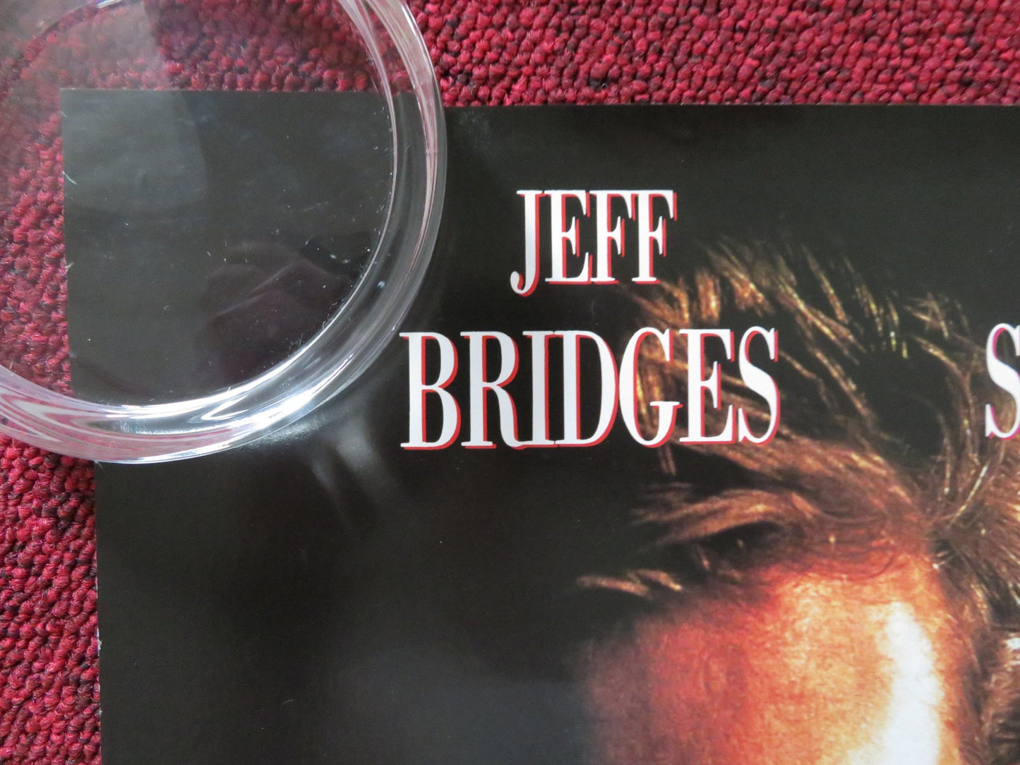 THE VANISHING VHS VIDEO POSTER JEFF BRIDGES KIEFER SUTHERLAND NANCY TRAVIS 1993 Rendezvous Cinema Movie posters