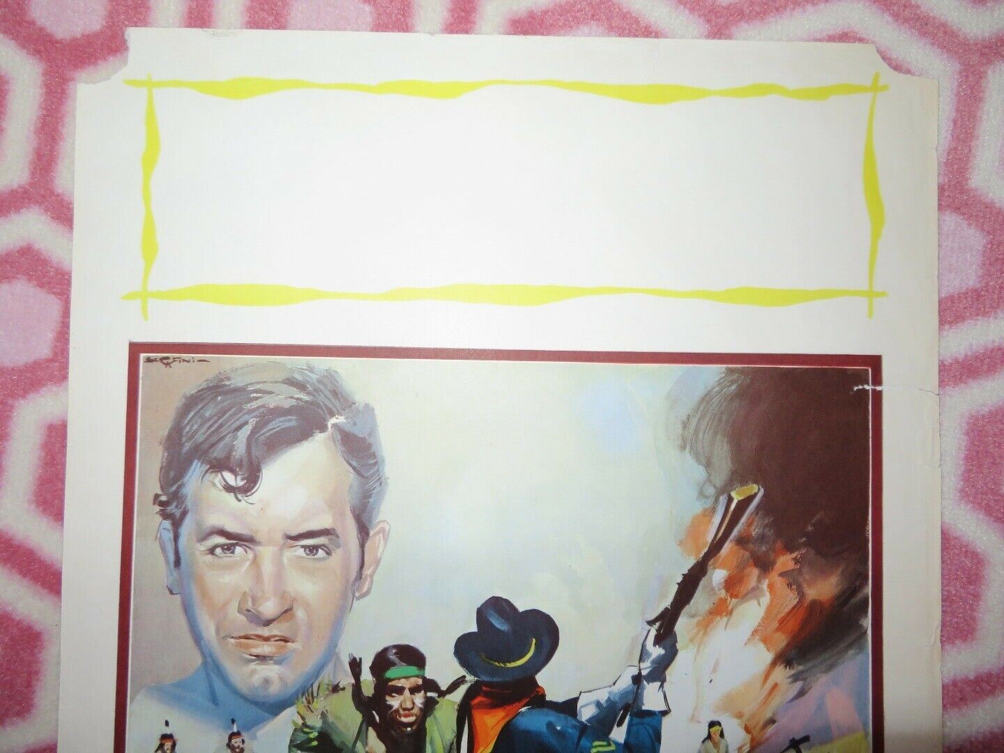 The Vanquished ITALIAN LOCANDINA (27.5"x13") POSTER JOHN PAYNE 1963 Movie posters