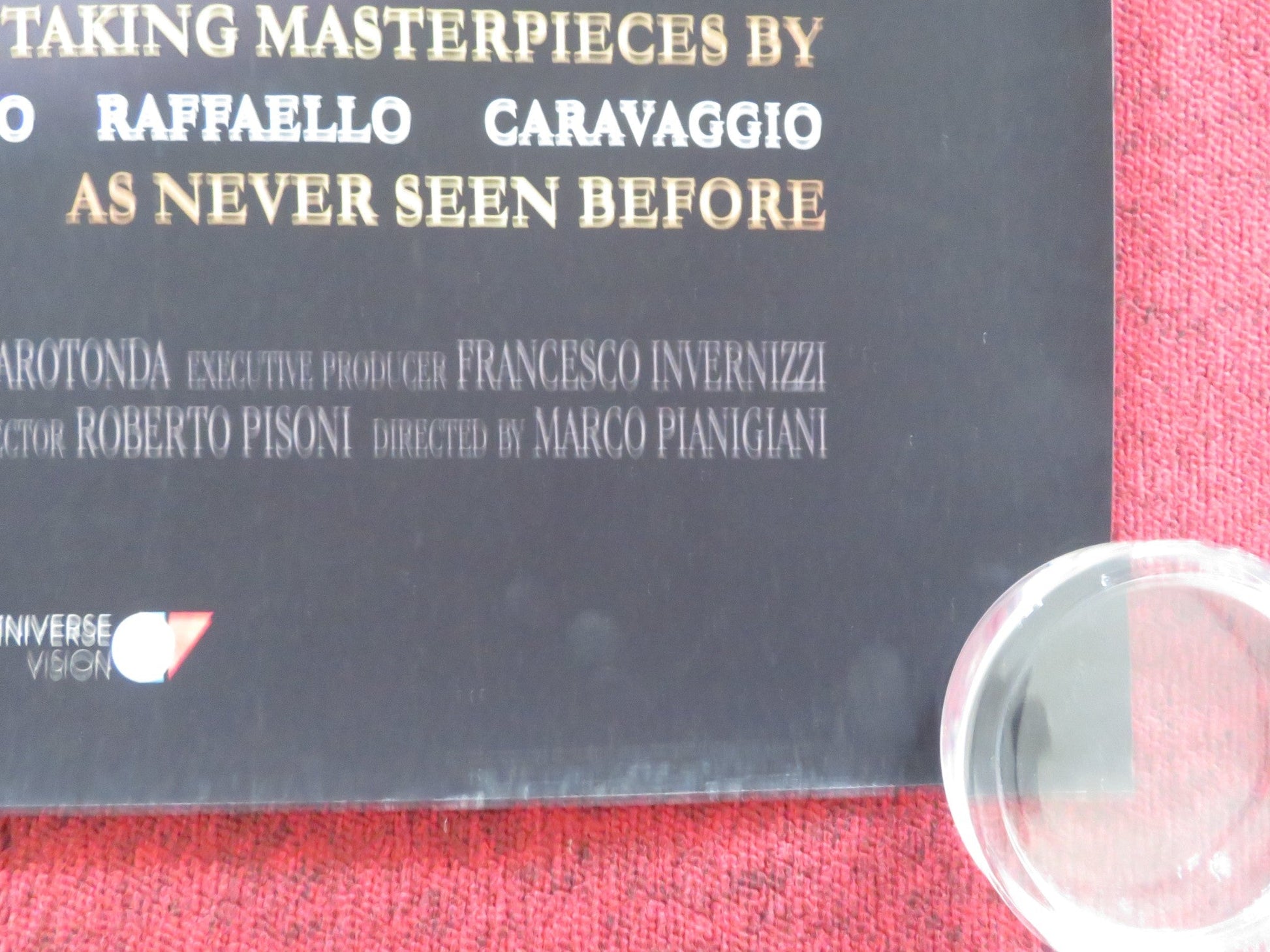 THE VATICAN MUSEUMS UK QUAD (30"x 40") ROLLED POSTER SIMONE D'ANDREA 2014 Rendezvous Cinema Movie posters