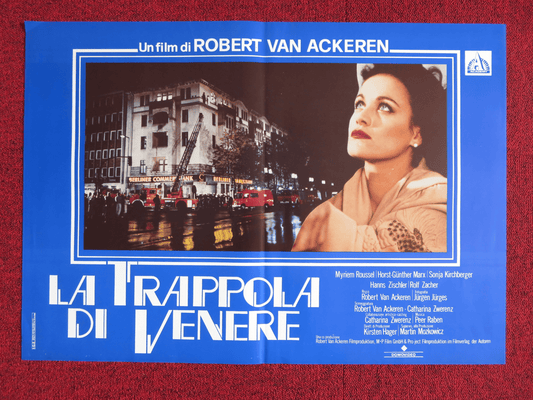 THE VENUS TRAP ITALIAN FOTOBUSTA POSTER MYRIEM ROUSSEL SONJA KIRCHBERGER 1988 Rendezvous Cinema Movie posters