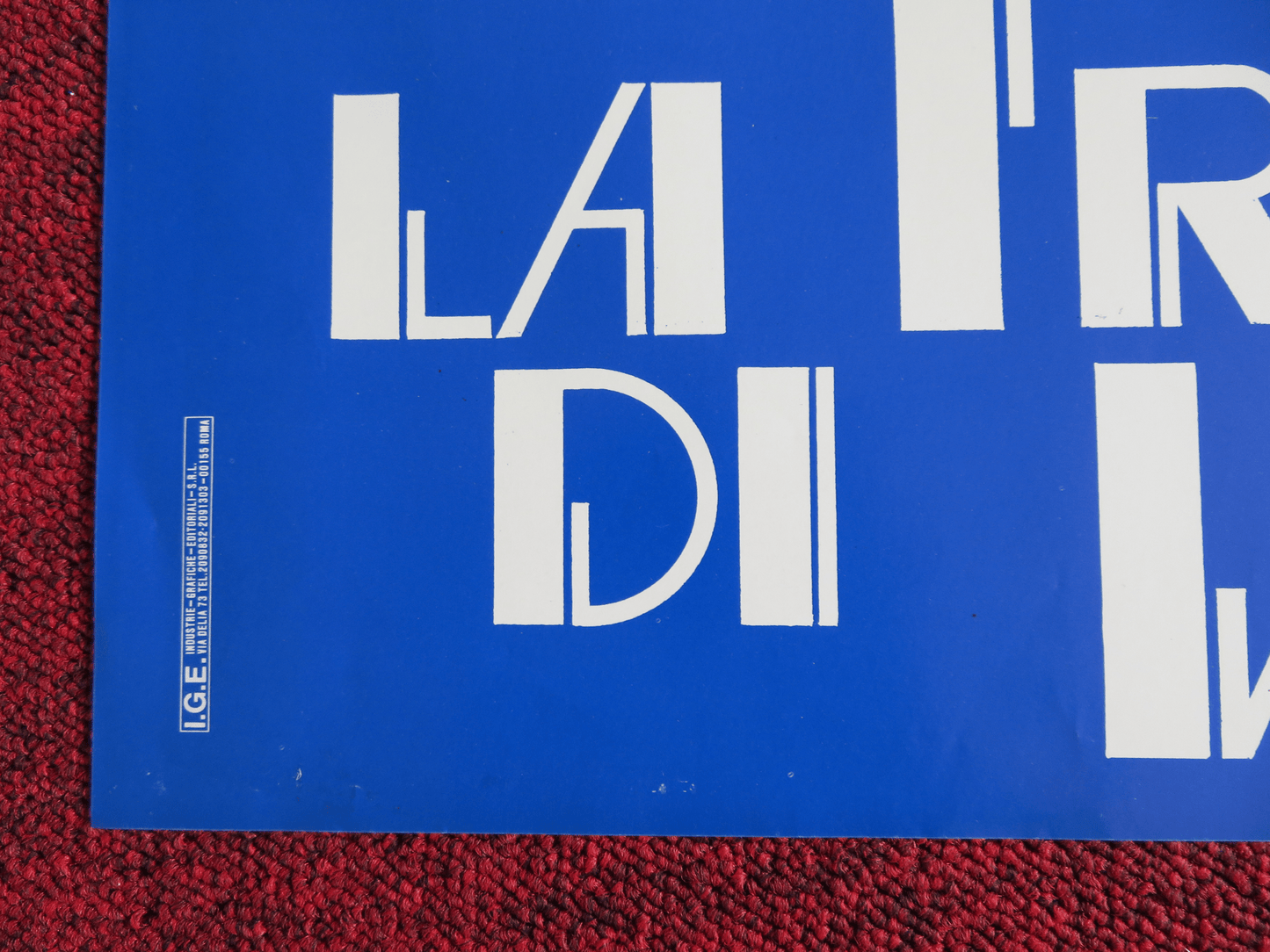 THE VENUS TRAP ITALIAN FOTOBUSTA POSTER MYRIEM ROUSSEL SONJA KIRCHBERGER 1988 Rendezvous Cinema Movie posters