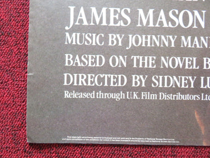 THE VERDICT UK QUAD POSTER FOLDED PAUL NEWMAN JACK WARDEN 1982 Rendezvous Cinema Movie posters