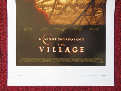 THE VILLAGE ITALIAN LOCANDINA (27.5"x13") POSTER S WEAVER W HURT 2004 Movie posters