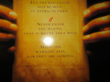 THE VILLAGE US ROLLED POSTER JOAQUIN PHOENIX M. NIGHT SHYAMALAN 2004 Movie posters