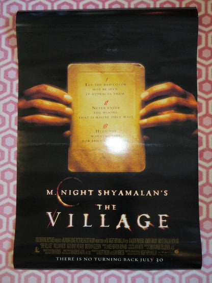 THE VILLAGE US ROLLED POSTER JOAQUIN PHOENIX M. NIGHT SHYAMALAN 2004 Movie posters