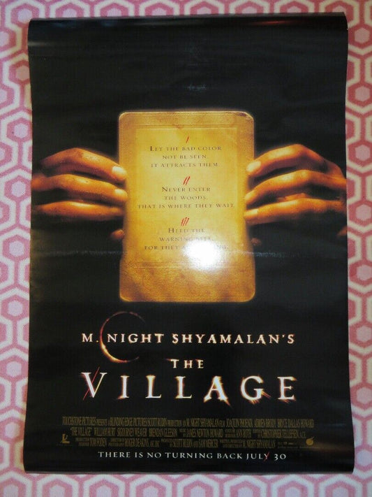 THE VILLAGE US ROLLED POSTER JOAQUIN PHOENIX M. NIGHT SHYAMALAN 2004 Movie posters