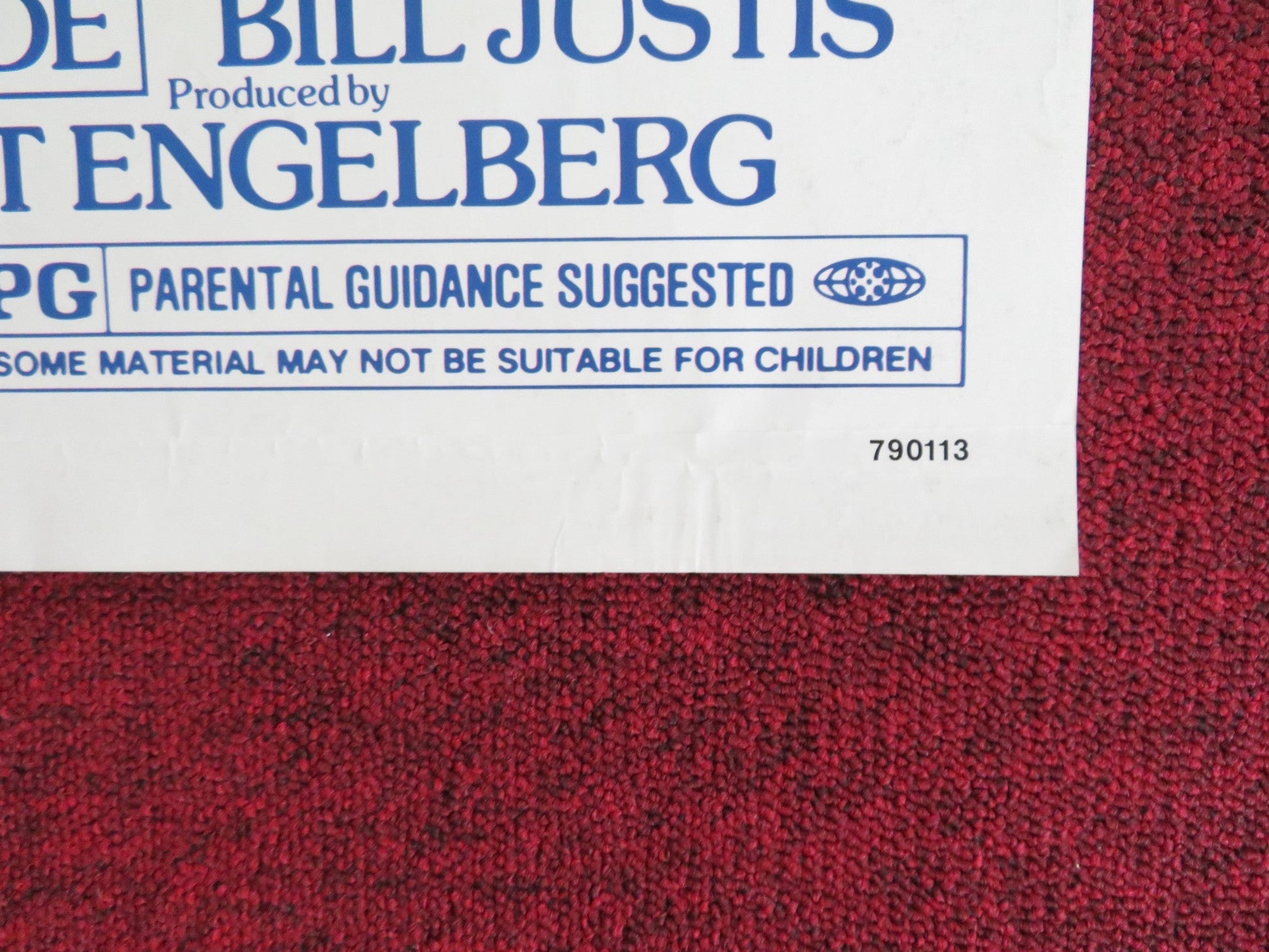 THE VILLAIN FOLDED US ONE SHEET POSTER KIRK DOUGLAS ARNOLD SCHWARZENEGGER 1979 Rendezvous Cinema Movie posters