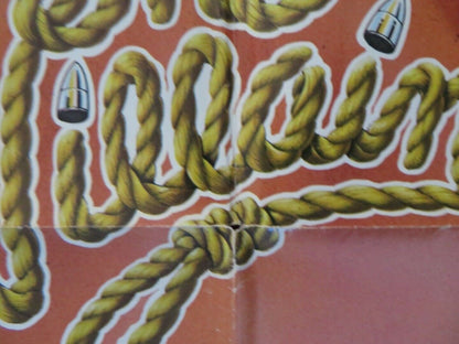 THE VILLIAN FOLDED US ONE SHEET POSTER KIRT DOUGLAS SCHWARZENEGGER 1979 Movie posters