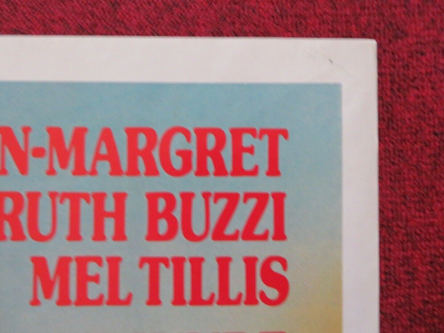 THE VILLIAN FOLDED US ONE SHEET POSTER KIRT DOUGLAS SCHWARZENEGGER 1979 Movie posters