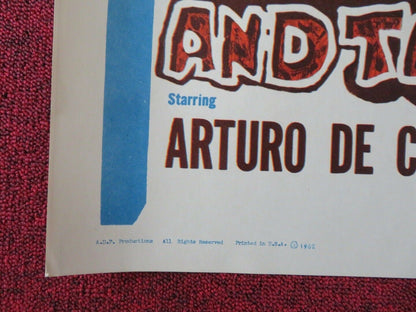 THE VIOLENT AND THE DAMMED US HALF SHEET (22"x 28") POSTER 1962 - Rendezvous Cinema