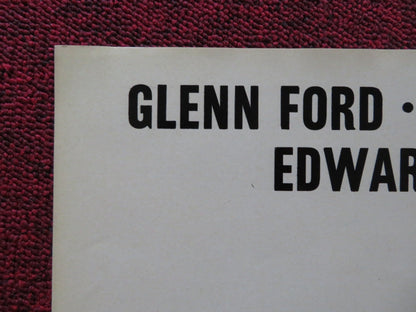 THE VIOLENT MEN - A ITALIAN FOTOBUSTA POSTER GLENN FORD BARBARA STANWYCK 1955 Rendezvous Cinema Movie posters