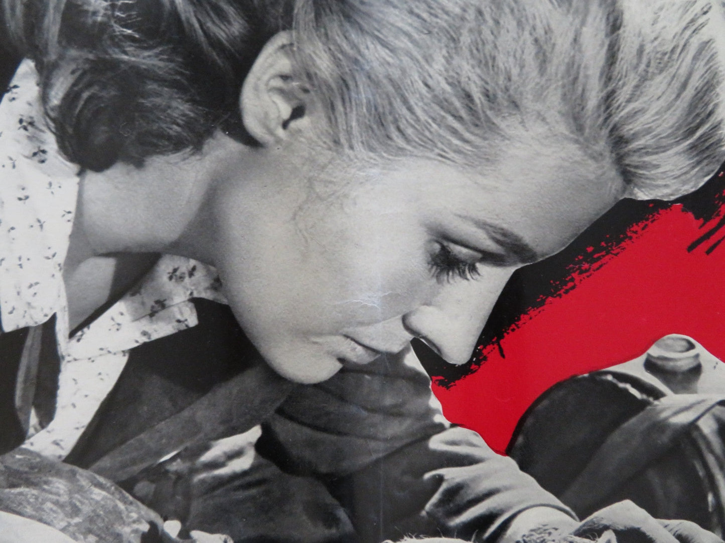 THE VIOLENT MEN - A ITALIAN FOTOBUSTA POSTER GLENN FORD BARBARA STANWYCK 1955 Rendezvous Cinema Movie posters