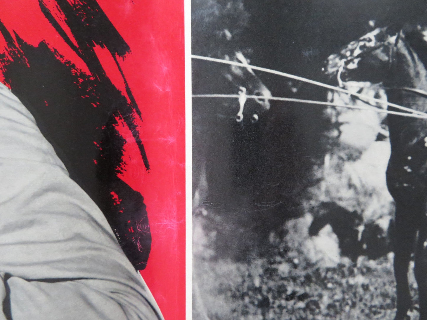 THE VIOLENT MEN - C ITALIAN FOTOBUSTA POSTER GLENN FORD BARBARA STANWYCK 1955 Rendezvous Cinema Movie posters