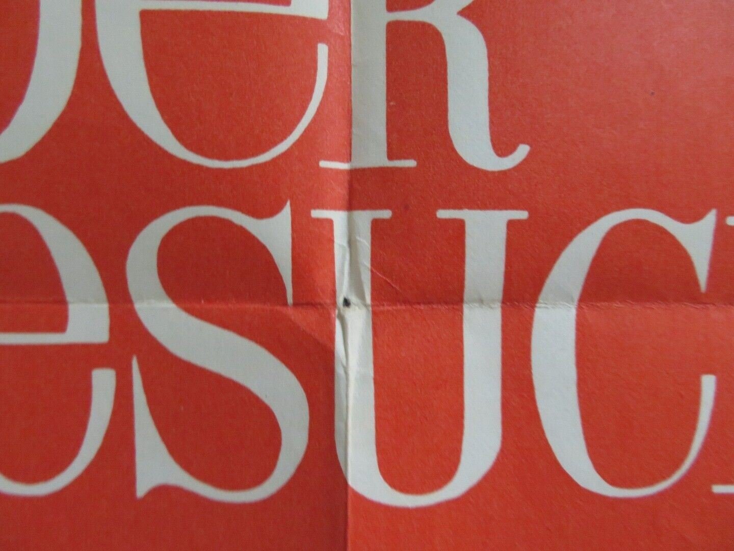 THE VISIT GERMAN POSTER (23.5"x 16.5") INGRID BERGMAN ANTHONY QUINN 1964 Movie posters