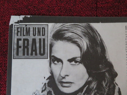 THE VISIT GERMAN POSTER (23.5"x 16.5") INGRID BERGMAN ANTHONY QUINN 1964 Movie posters