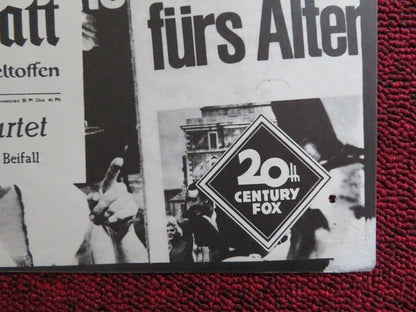 THE VISIT GERMAN POSTER (23.5"x 16.5") INGRID BERGMAN ANTHONY QUINN 1964 Movie posters