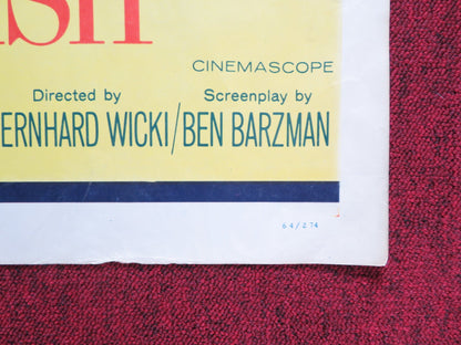 THE VISIT US HALF SHEET (22"x 28") POSTER INGRID BERGMAN ANTHONY QUINN 1964 Rendezvous Cinema Movie posters