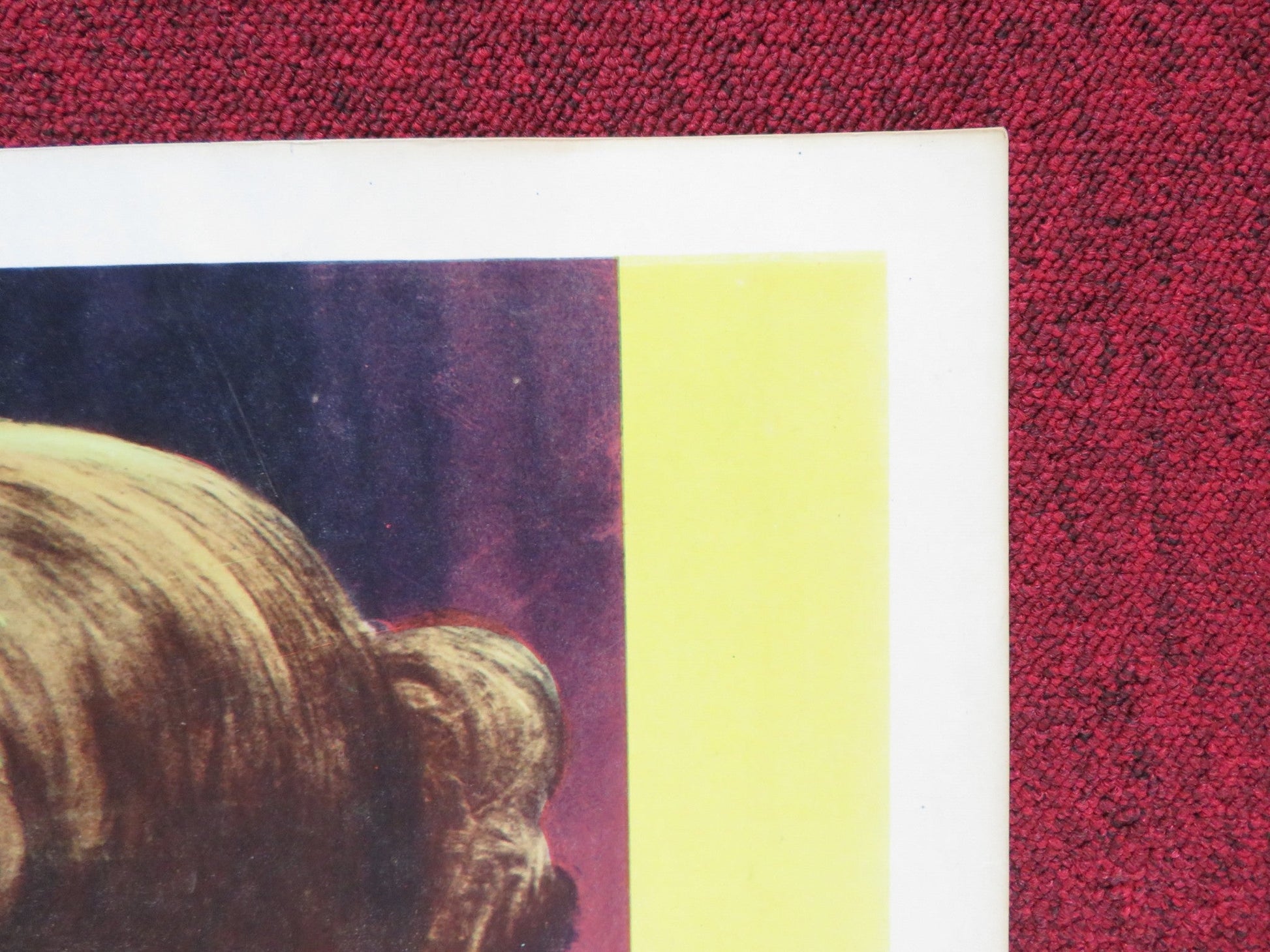 THE VISIT US HALF SHEET (22"x 28") POSTER INGRID BERGMAN ANTHONY QUINN 1964 Rendezvous Cinema Movie posters