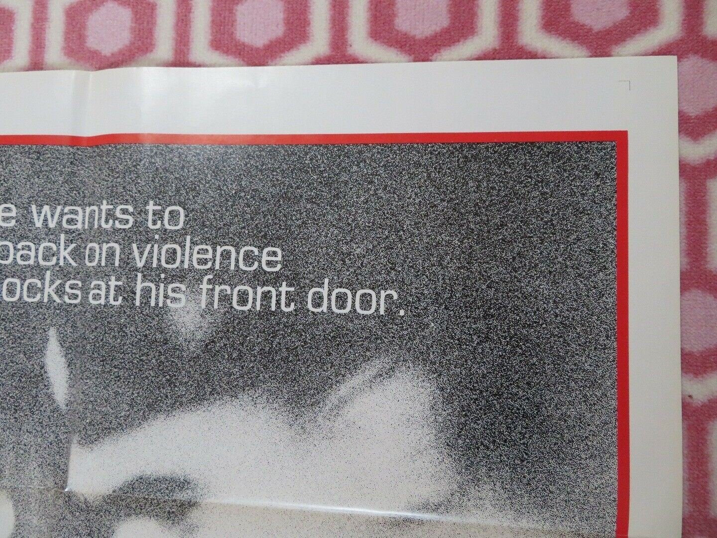 THE VISITORS ONE SHEET POSTER ELIA KAZAN PATRICK MCVEY JAMES WOODS 1972 Movie posters