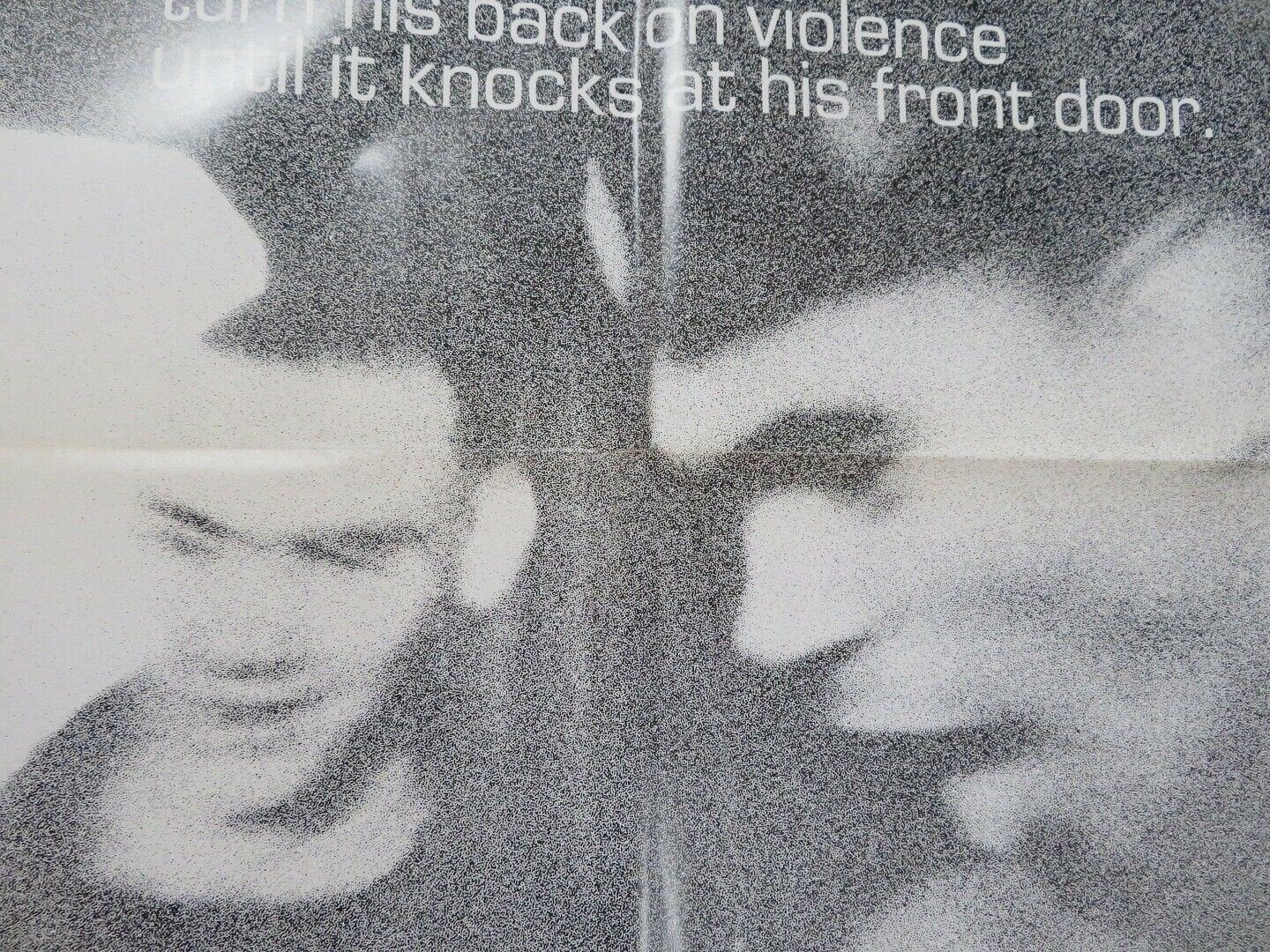 THE VISITORS ONE SHEET POSTER ELIA KAZAN PATRICK MCVEY JAMES WOODS 1972 Movie posters