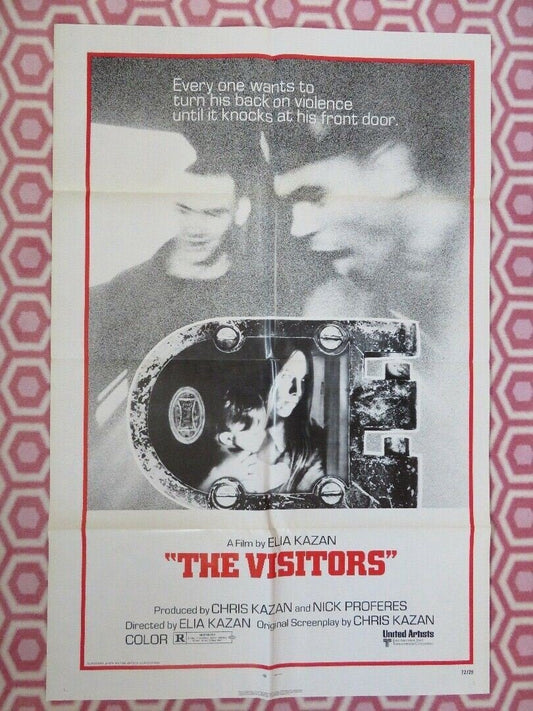 THE VISITORS US ONE SHEET POSTER ELIA KAZAN 1972 Movie posters