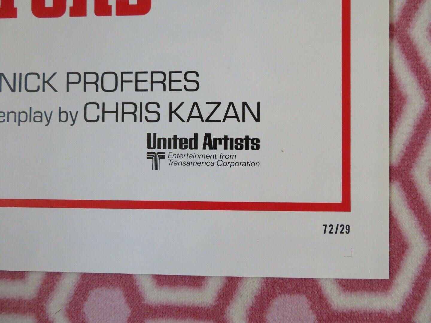 THE VISITORS US ONE SHEET POSTER ELIA KAZAN 1972 Movie posters