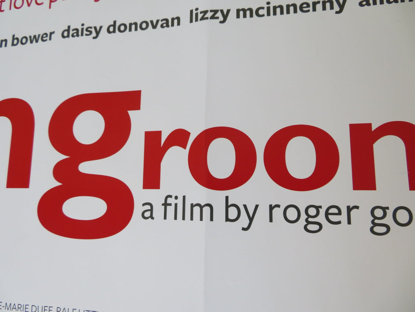 THE WAITING ROOM UK QUAD (30"x 40") ROLLED POSTER ANNE - MARIE DUFF 2007 Rendezvous Cinema Movie posters