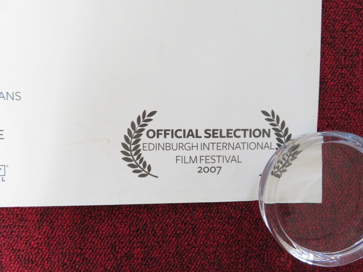 THE WAITING ROOM UK QUAD (30"x 40") ROLLED POSTER ANNE - MARIE DUFF 2007 Rendezvous Cinema Movie posters