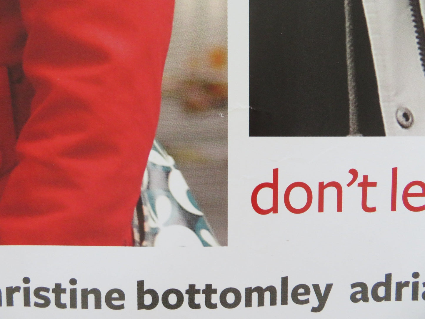 THE WAITING ROOM UK QUAD (30"x 40") ROLLED POSTER ANNE - MARIE DUFF 2007 Rendezvous Cinema Movie posters