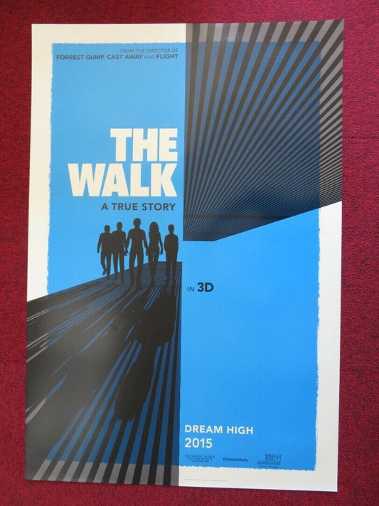 THE WALK US ONE SHEET ROLLED POSTER JOSEPH GORDON - LEVITT ROBERT ZEMECKIS 2015 Movie posters