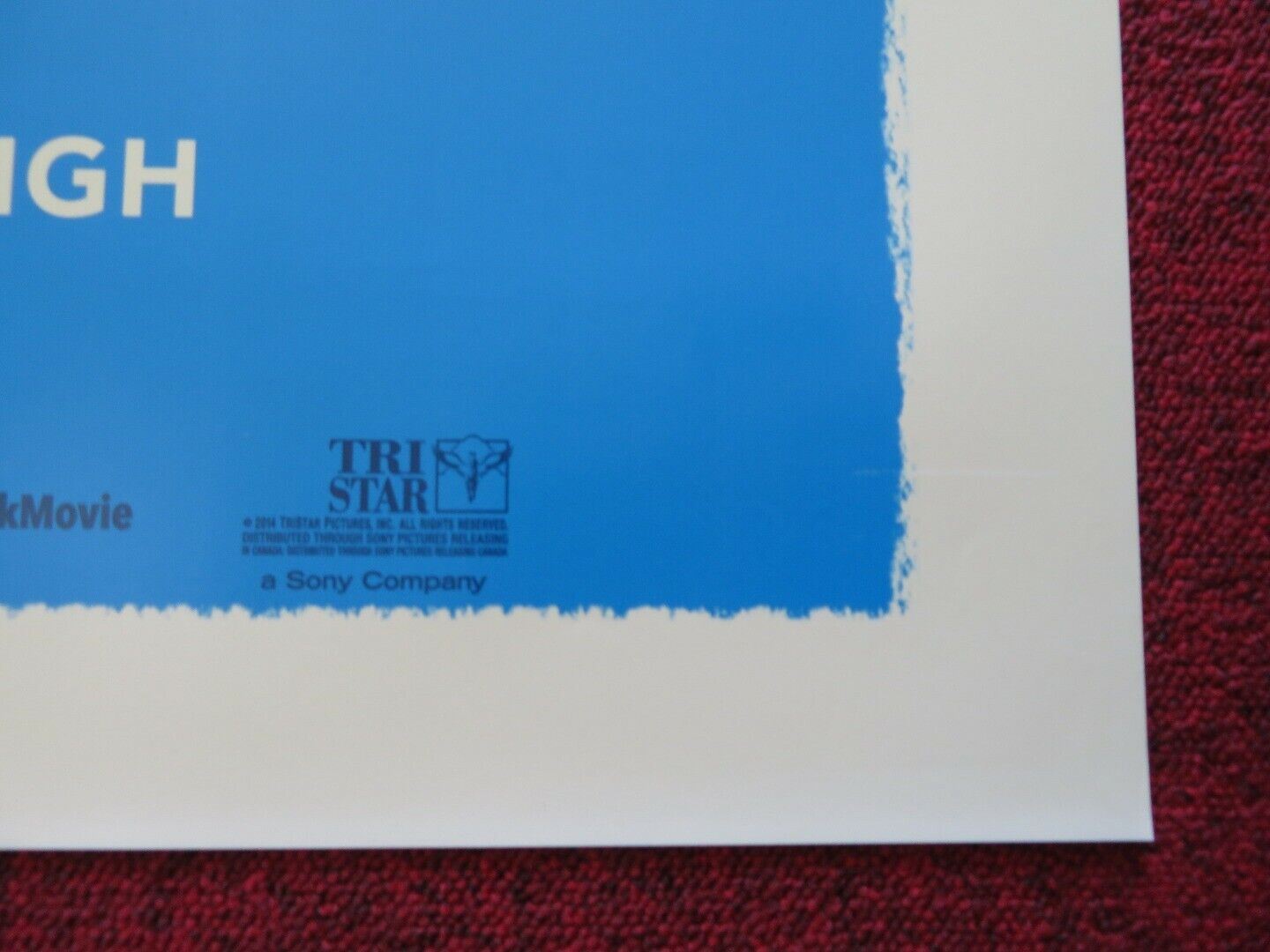 THE WALK US ONE SHEET ROLLED POSTER JOSEPH GORDON - LEVITT ROBERT ZEMECKIS 2015 Movie posters