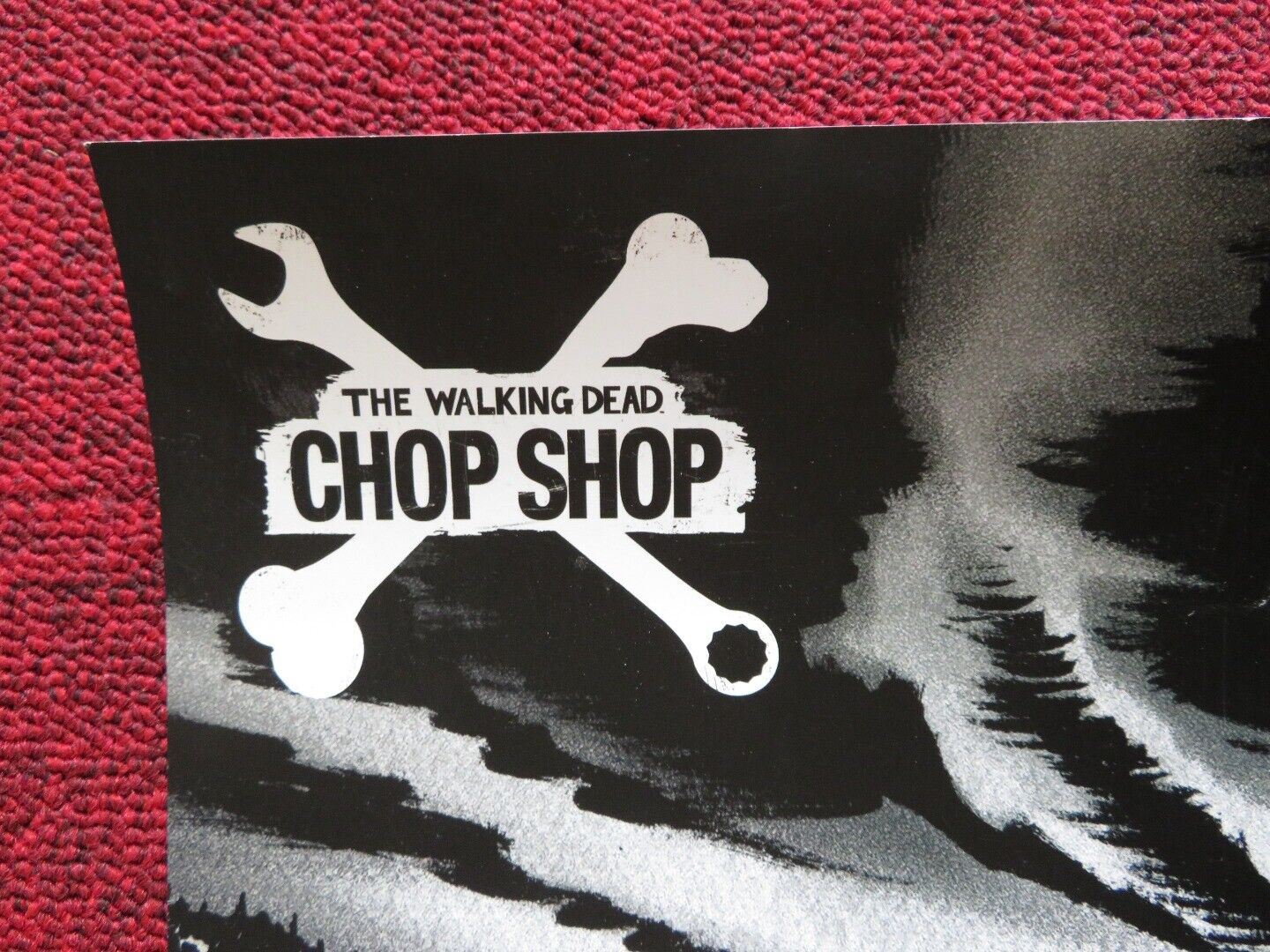 THE WALKING DEAD CHOP SHOP U.S ROLLED PROMO POSTER THE WALKING DEAD 2013 Rendezvous Cinema Movie posters