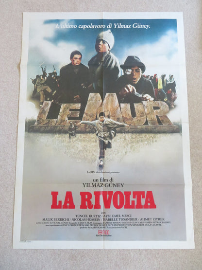 THE WALL ITALIAN 2 FOGLIO POSTER TUNCEL KURTIZ AYSE EMEL MESCI 1983 Rendezvous Cinema Movie posters