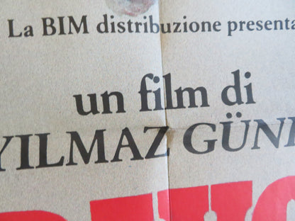 THE WALL ITALIAN 2 FOGLIO POSTER TUNCEL KURTIZ AYSE EMEL MESCI 1983 Rendezvous Cinema Movie posters