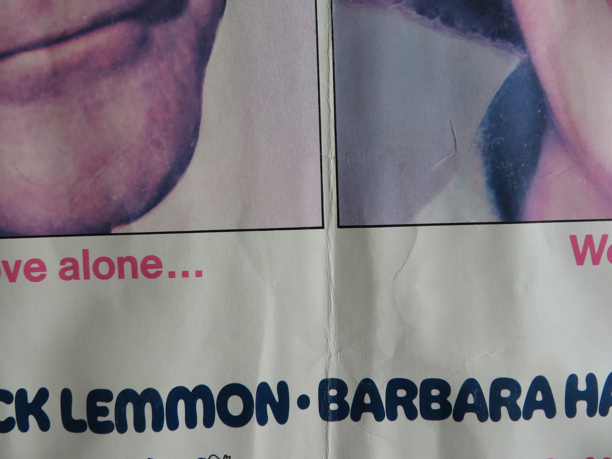 THE WAR BETWEEN MEN AND WOMEN US HALF SHEET (22"x 28") POSTER JACK LEMMON 1972 Rendezvous Cinema Movie posters