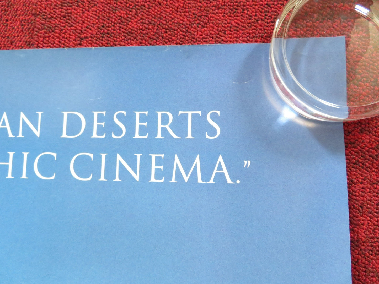 THE WARRIOR UK QUAD (30"x 40") ROLLED POSTER IRRFAN KHAN PURU CHIBBER 2001 Rendezvous Cinema Movie posters