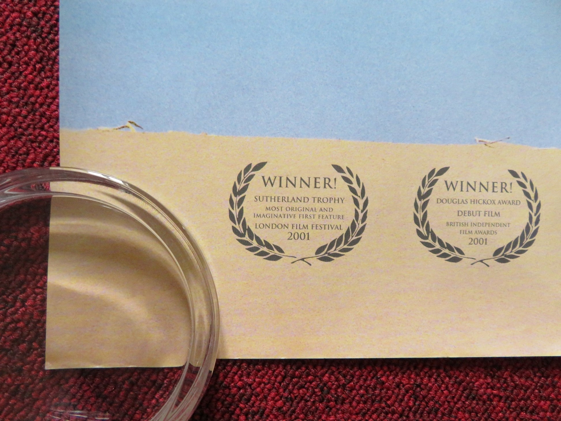 THE WARRIOR UK QUAD (30"x 40") ROLLED POSTER IRRFAN KHAN PURU CHIBBER 2001 Rendezvous Cinema Movie posters